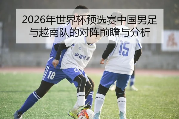 2026年世界杯预选赛中国男足与越南队的对阵前瞻与分析
